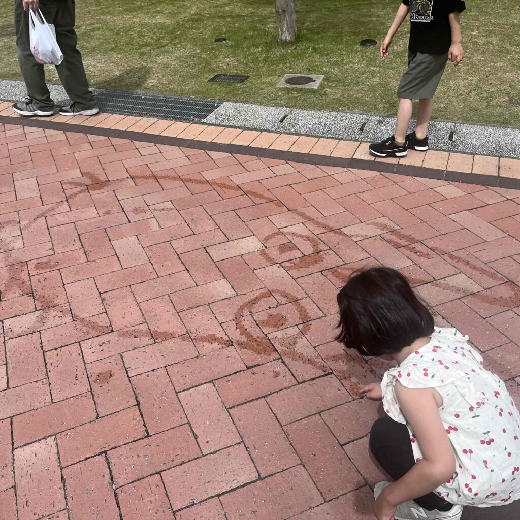ジブリパークで見た水アート